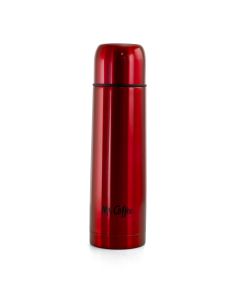 Mr. Coffee Javelin 16 Ounce Stainless Steel Travel Thermal Bottle in Red