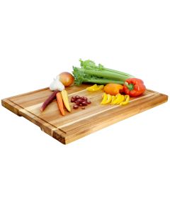 MegaChef Acacia Wood 24 x 18 Inch Large Cutting, Prep and Serving Butcher Cutting Board